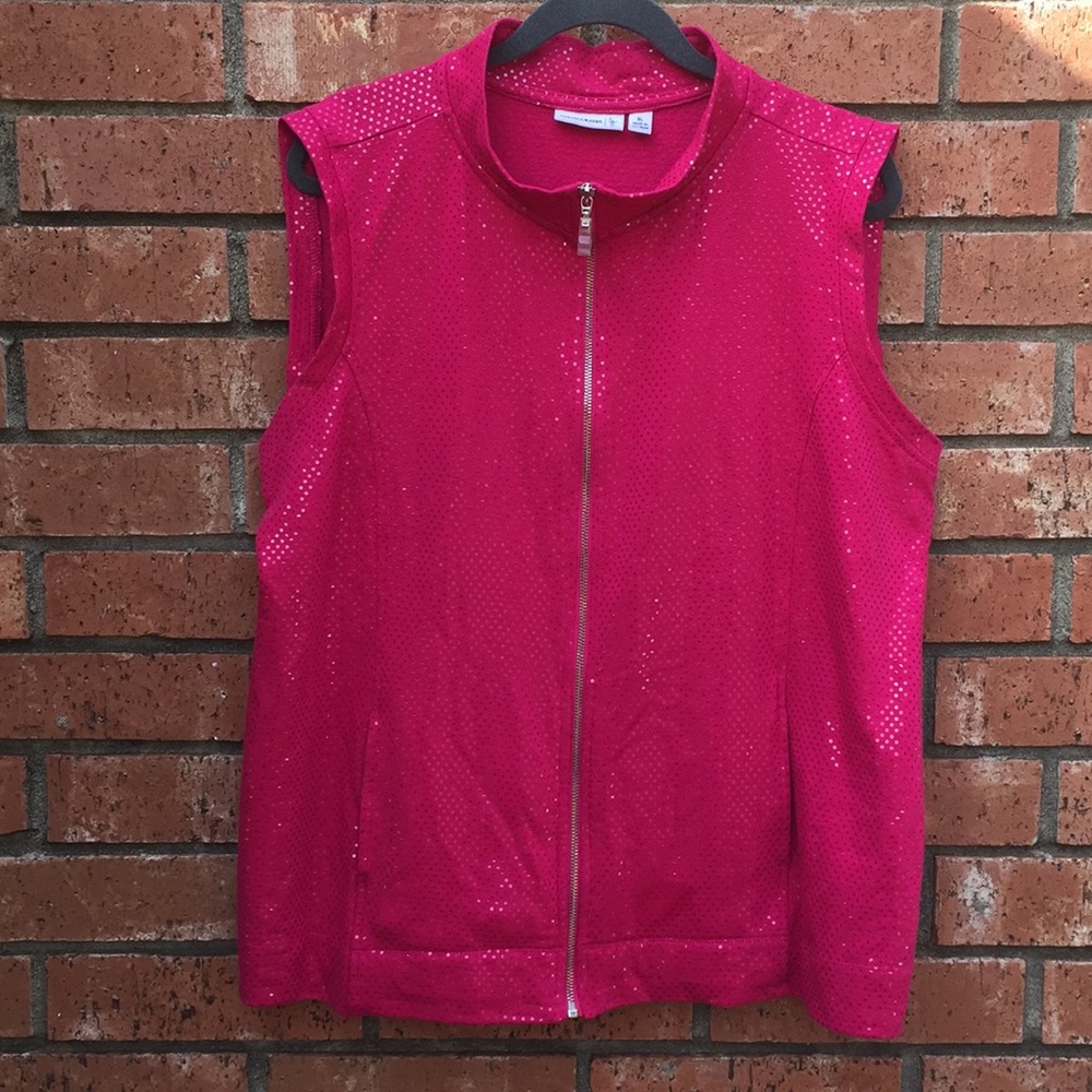 Bright Magenta Pink “Barbie” pink vest